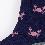 Navy Blue Carded Cotton Don't Be Shellfish | Crab Medium-Large Sock