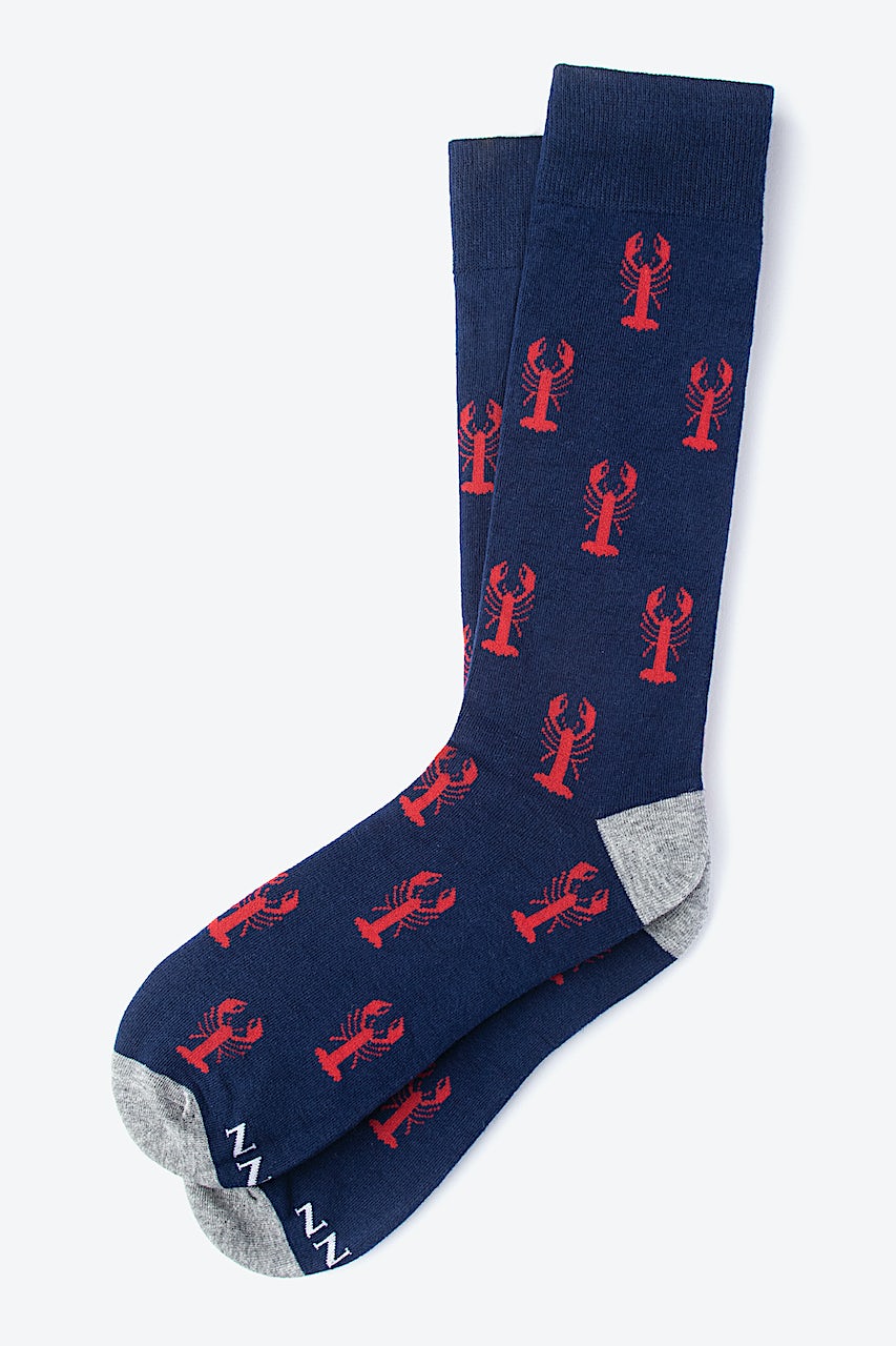 Great Catch Navy Blue His & Hers Socks Photo (1)