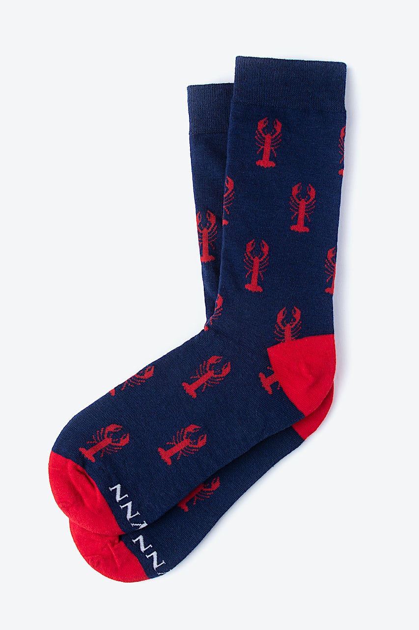 Great Catch Navy Blue His & Hers Socks Photo (2)