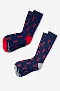 Great Catch Navy Blue His & Hers Socks Photo (0)