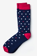 Home of the Brave Navy Blue Sock Photo (0)