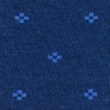 Navy Blue Carded Cotton Newton Sock