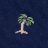 Navy Blue Carded Cotton Permanent Vacay Medium-Large Sock