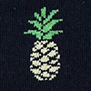 Navy Blue Carded Cotton Pine & Dandy