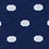 Navy Blue Carded Cotton Power Dots Medium-Large Sock