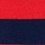 Navy Blue Carded Cotton Rugby Stripe Medium-Large Sock