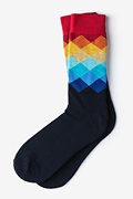 San Juan Capistrano Navy Blue Medium-Large Sock Photo (0)