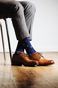 Anchor Navy Blue Sock Photo (1)