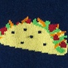 Taco Navy Blue Sock