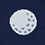 Golf Balls and Tees Navy Blue Sock