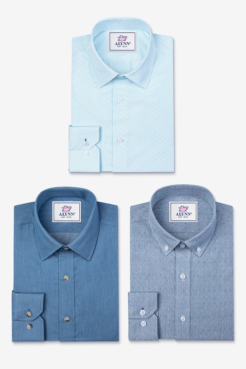 All Blue Everything Navy Blue Shirt Pack Photo (0)