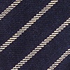 Navy Blue Cotton Arcola Extra Long Tie