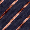 Navy Blue Cotton Arcola Self-Tie Bow Tie