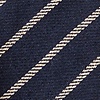 Navy Blue Cotton Arcola Skinny Bow Tie