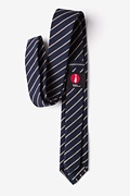 Arcola Navy Blue Skinny Tie Photo (2)