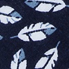 Navy Blue Cotton Arsen Extra Long Tie