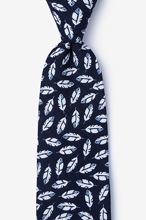 Arsen Navy Blue Extra Long Tie