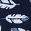 Navy Blue Cotton Arsen Self-Tie Bow Tie