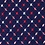 Navy Blue Cotton Ashland Extra Long Tie