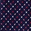Navy Blue Cotton Ashland Skinny Bow Tie