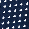 Navy Blue Cotton Bandon Tie