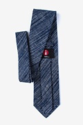 Bates Navy Blue Extra Long Tie Photo (1)