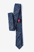 Bates Navy Blue Skinny Tie Photo (1)