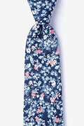 Beachwood Navy Blue Extra Long Tie Photo (0)