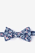 Beachwood Navy Blue Self-Tie Bow Tie Photo (0)