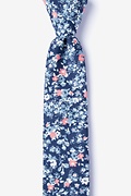 Beachwood Navy Blue Skinny Tie Photo (0)