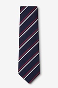 Beasley Navy Blue Extra Long Tie Photo (1)