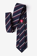 Beasley Navy Blue Extra Long Tie Photo (2)