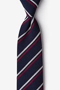 Beasley Navy Blue Extra Long Tie Photo (0)