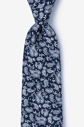 _Blaze Navy Blue Tie_