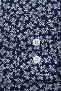 Brooks Floral Navy Blue Casual Shirt Photo (2)