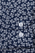 Brooks Floral Navy Blue Casual Shirt Photo (2)