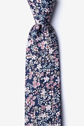 Campbell Navy Blue Extra Long Tie Photo (0)