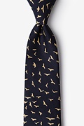 Carlsbad Navy Blue Extra Long Tie Photo (0)