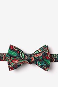 Carrollton Navy Blue Self-Tie Bow Tie Photo (0)