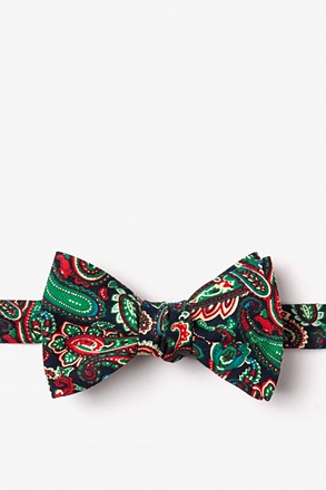 Carrollton Navy Blue Self-Tie Bow Tie