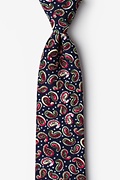 Cedar Hill Navy Blue Extra Long Tie Photo (0)