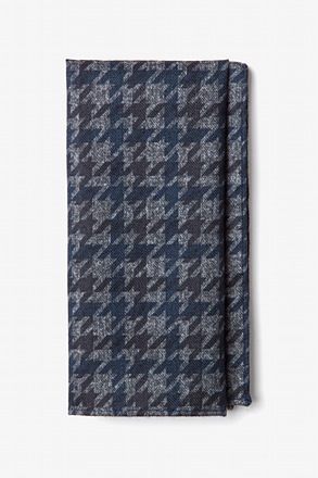 Chandler Navy Blue Pocket Square