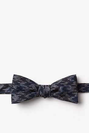 Chandler Navy Blue Skinny Bow Tie
