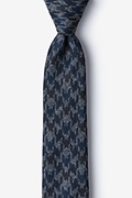 Chandler Navy Blue Skinny Tie Photo (0)