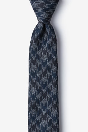 Chandler Navy Blue Skinny Tie