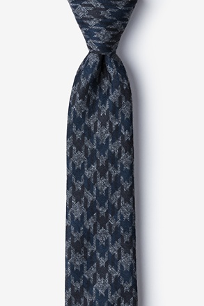 _Chandler Navy Blue Skinny Tie_