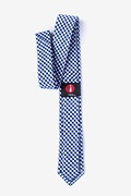 Chardon Navy Blue Skinny Tie Photo (1)