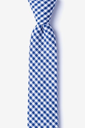 Chardon Navy Blue Skinny Tie