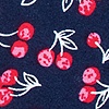 Navy Blue Cotton Cherry