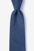 Chester Navy Blue Tie Photo (0)